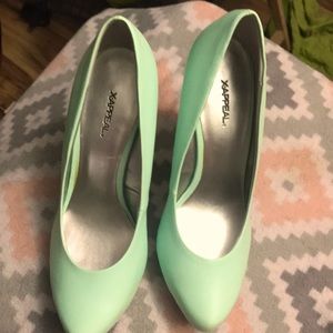 Green Xappeal shoes